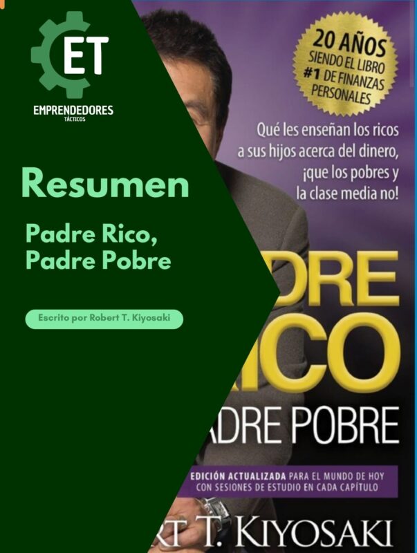 Portada del resumen padre rico padre pobre